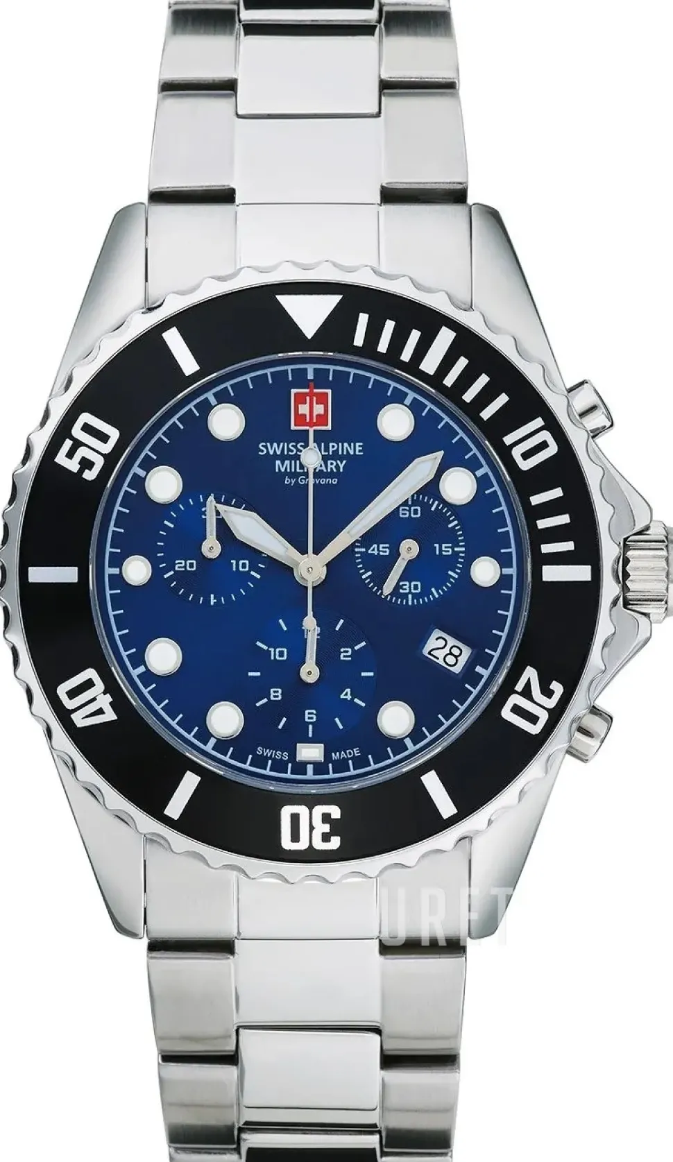 Master Diver Chrono Blå/Stål Ø42 mm