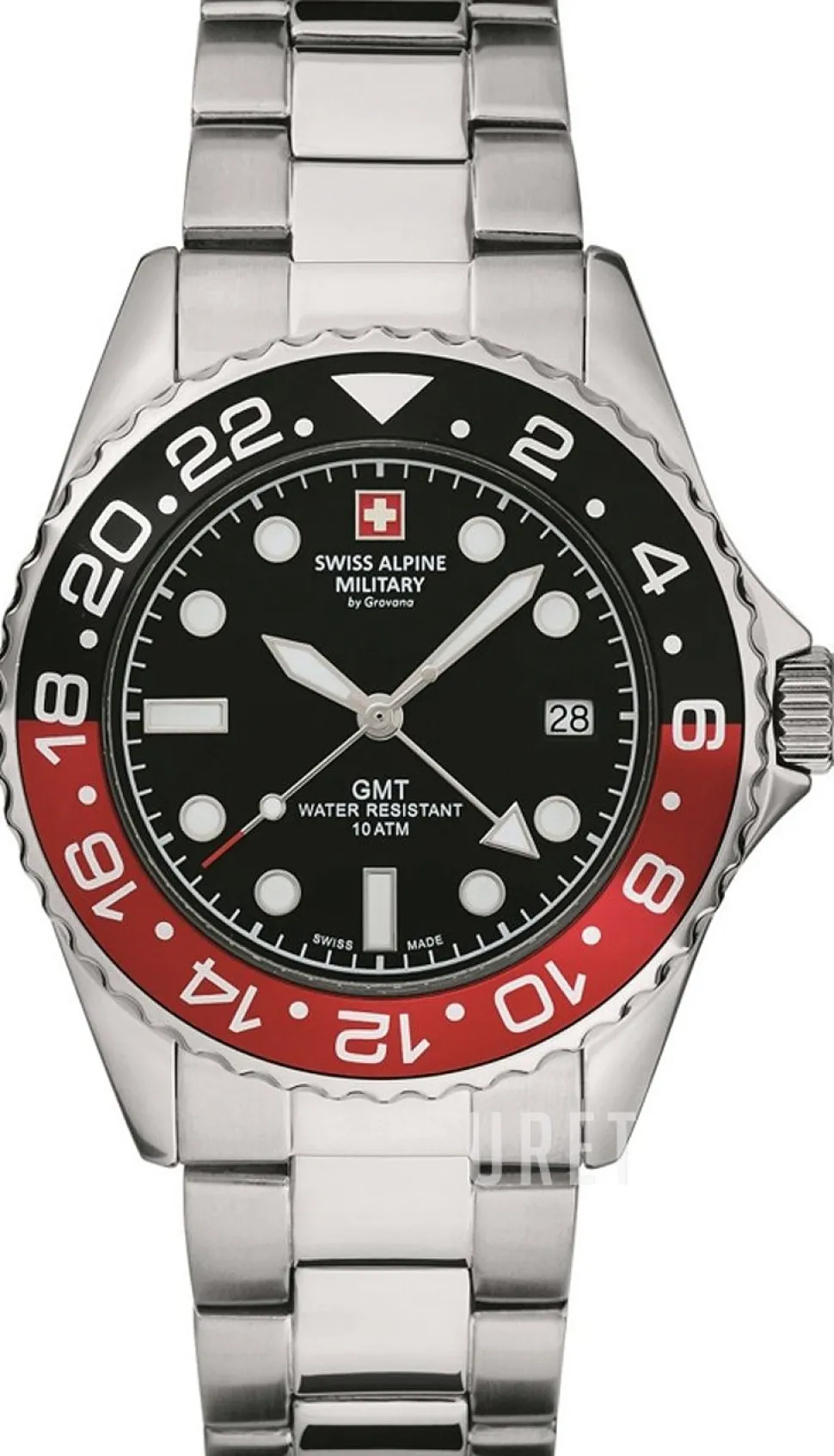 Master Diver GTM Svart/Stål Ø42 mm