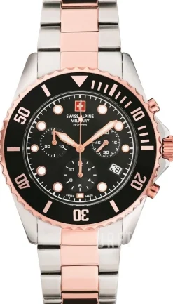 Master Diver Svart/Stål Ø43 mm