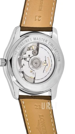 Master Silverfärgad/Läder Ø42 mm