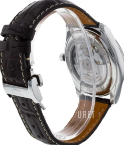 Master Silverfärgad/Läder Ø42 mm