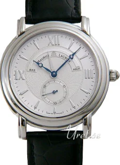 Masterpiece Classic Silverfärgad/Läder Ø40 mm