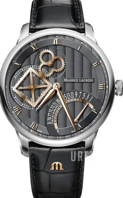 Masterpiece Grå/Läder Ø42 mm