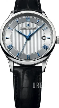 Masterpiece Silverfärgad/Läder Ø38 mm