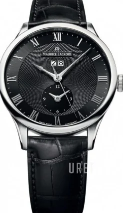 Masterpiece Svart/Läder Ø40 mm