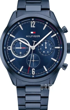 Matthew Blå/Stål Ø44 mm