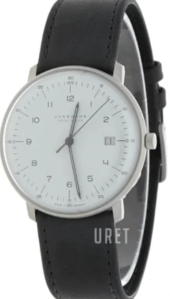 Max Bill Grå/Läder Ø38 mm