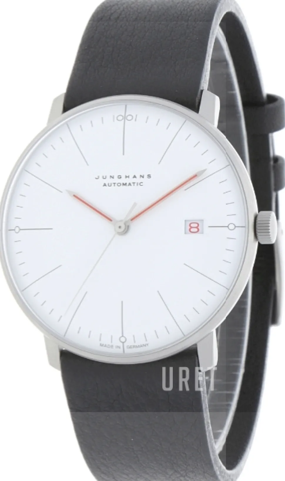 Max Bill Vit/Läder Ø38 mm