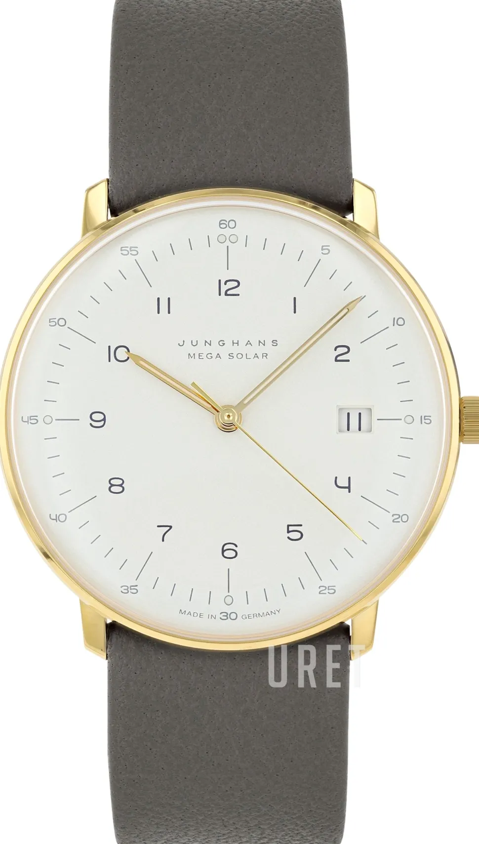 Max Bill Vit/Läder Ø38 mm