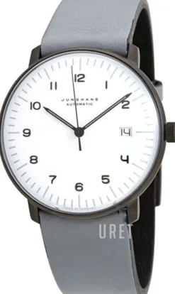 Max Bill Vit/Läder Ø38 mm