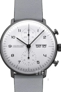 Max Bill Vit/Läder Ø40 mm