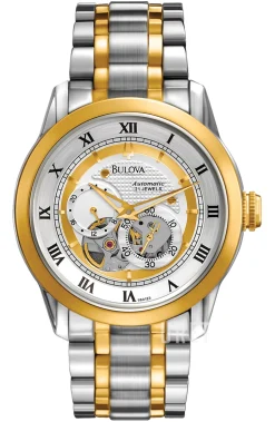 Mechanical Silverfärgad/Gulguldtonat stål Ø42 mm