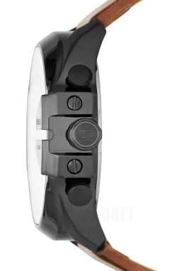 Mega Chief Svart/Läder Ø51 mm