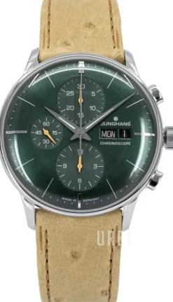 Meister Grön/Läder Ø40.7 mm