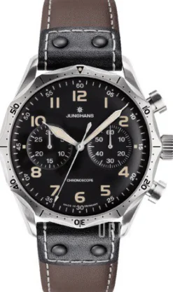 Meister Svart/Läder Ø43.3 mm