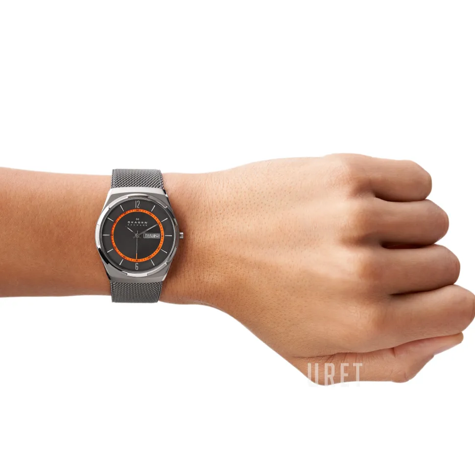 Melbye Grå/Stål Ø40 mm