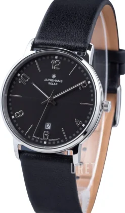 Milano Svart/Läder Ø37 mm