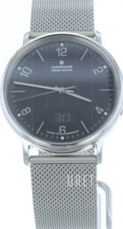 Milano Svart/Stål Ø39 mm