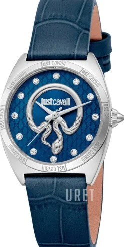 Mini Raffinata Blå/Läder Ø30 mm