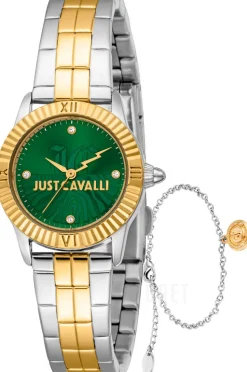 Mini Raffinata Grön/Gulguldtonat stål Ø26 mm