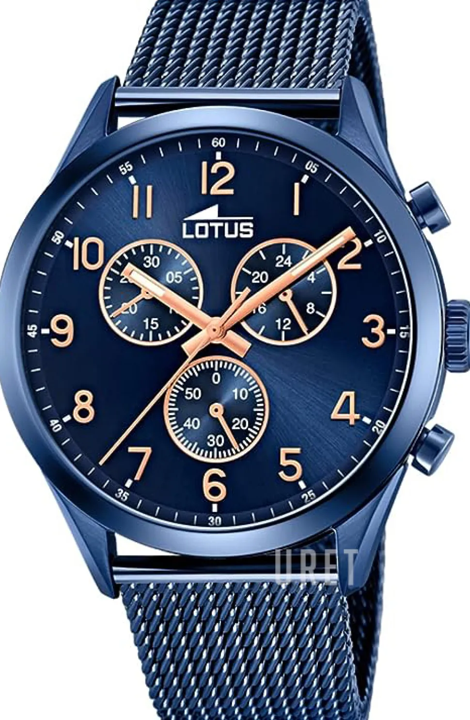 Minimalist Blå/Stål Ø43 mm