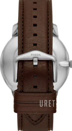 Minimalist Brun/Läder Ø44 mm