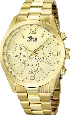 Minimalist Guld/Gulguldtonat stål Ø43 mm