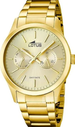 Minimalist Guld/Gulguldtonat stål Ø42 mm