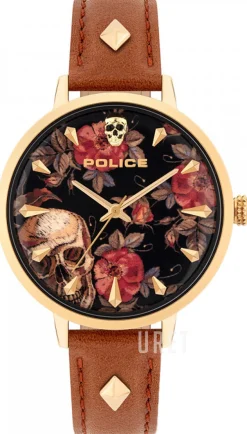 Miona Svart/Gulguldtonat stål Ø36 mm