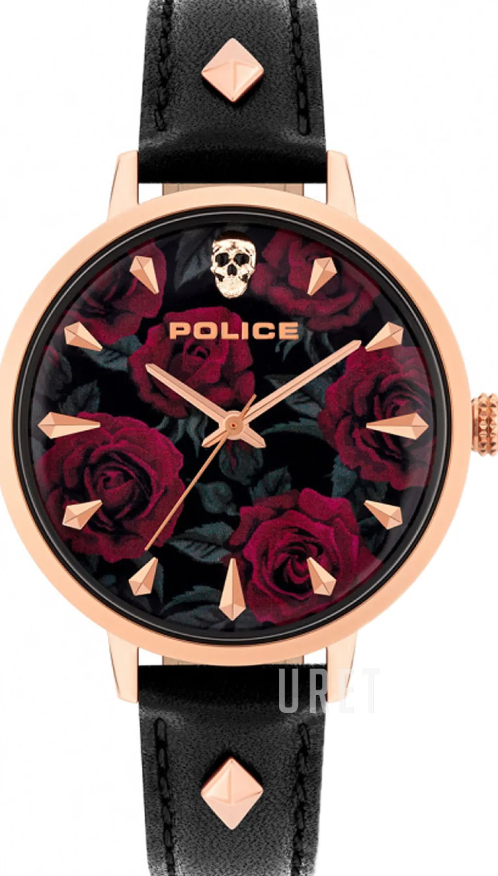 Miona Svart/Roséguldstonat stål Ø36 mm