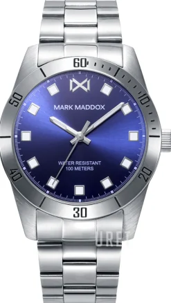 Mission Blå/Stål Ø42 mm