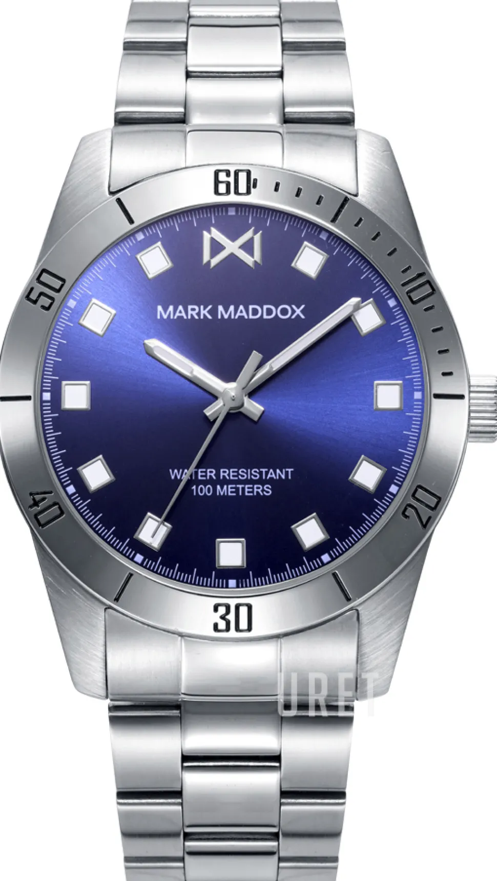 Mission Blå/Stål Ø42 mm