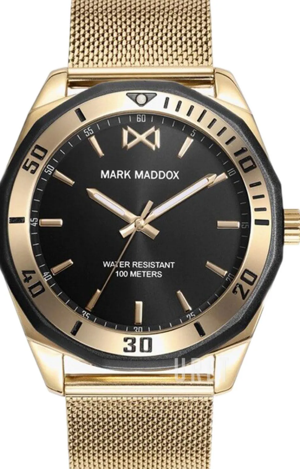 Mission Svart/Gulguldtonat stål Ø42 mm