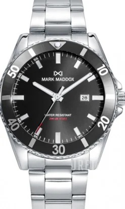 Mission Svart/Stål Ø45 mm