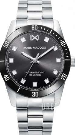 Mission Svart/Stål Ø42 mm