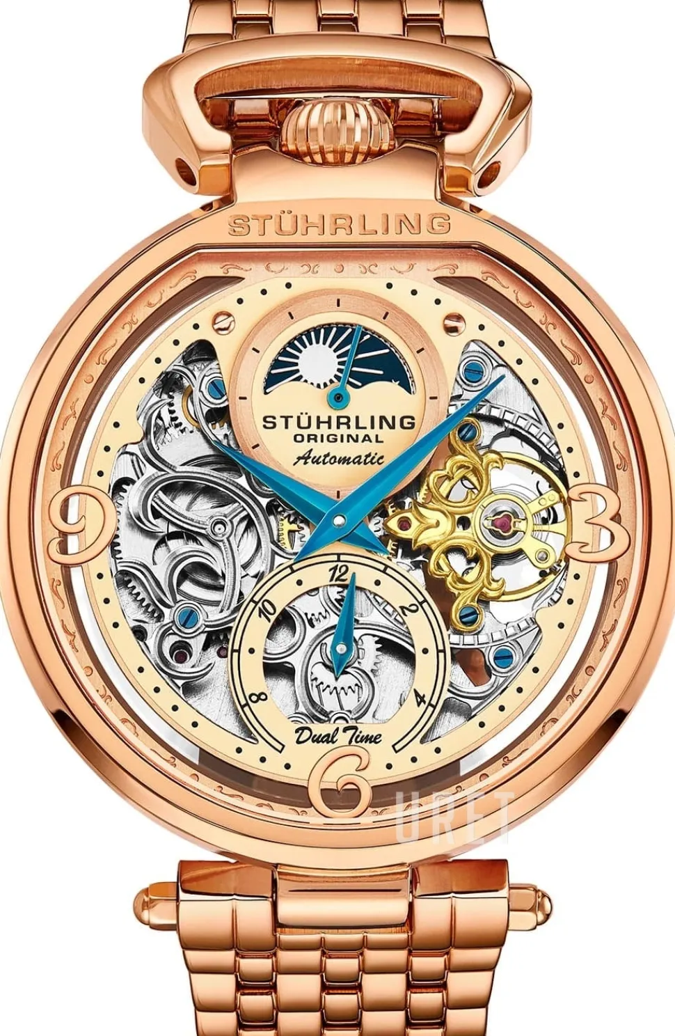 Modena Roséguldstonat stål Ø46 mm