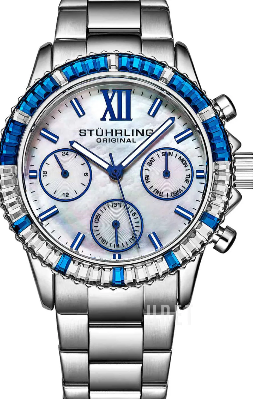 Monaco Vit/Stål Ø39 mm