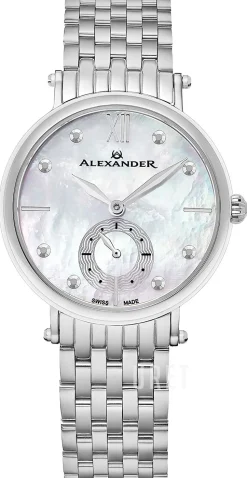 Monarch Silverfärgad/Stål Ø34 mm