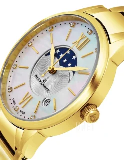 Monarch Vit/Gulguldtonat stål Ø35 mm