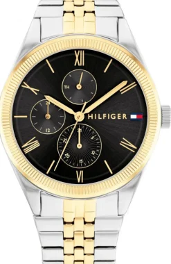 Monica Svart/Gulguldtonat stål Ø38 mm