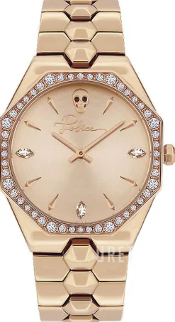 Montaria Roséguldstonad/Roséguldstonat stål