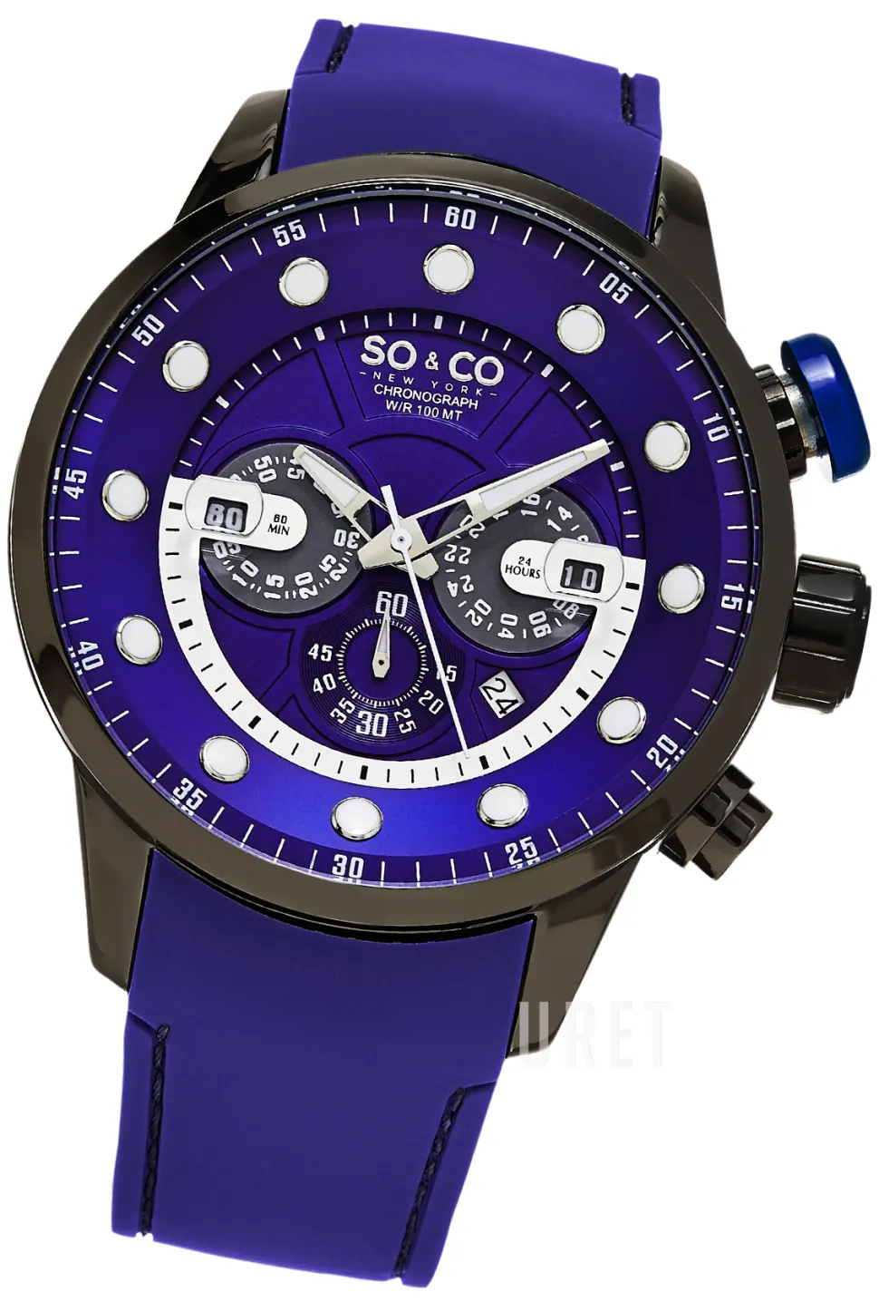 Monticello Blå/Gummi Ø50 mm