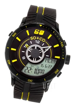 Monticello Svart/Gummi Ø45 mm