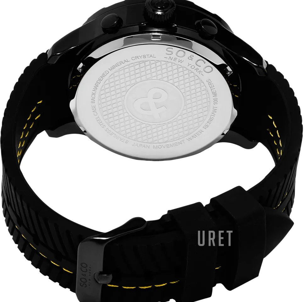 Monticello Svart/Gummi Ø45 mm