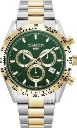 Monza 100 Grön/Stål Ø42 mm