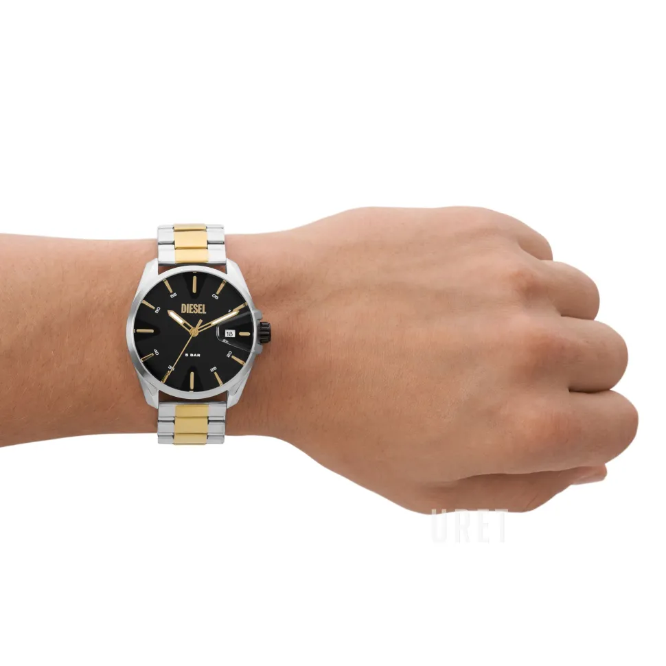 Ms9 Svart/Guldtonat stål Ø44 mm