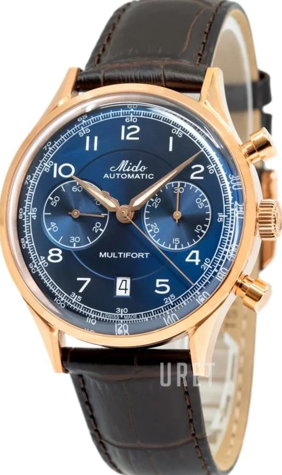 Multifort Blå/Läder Ø42 mm