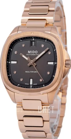 Multifort Brun/Roséguldstonat stål