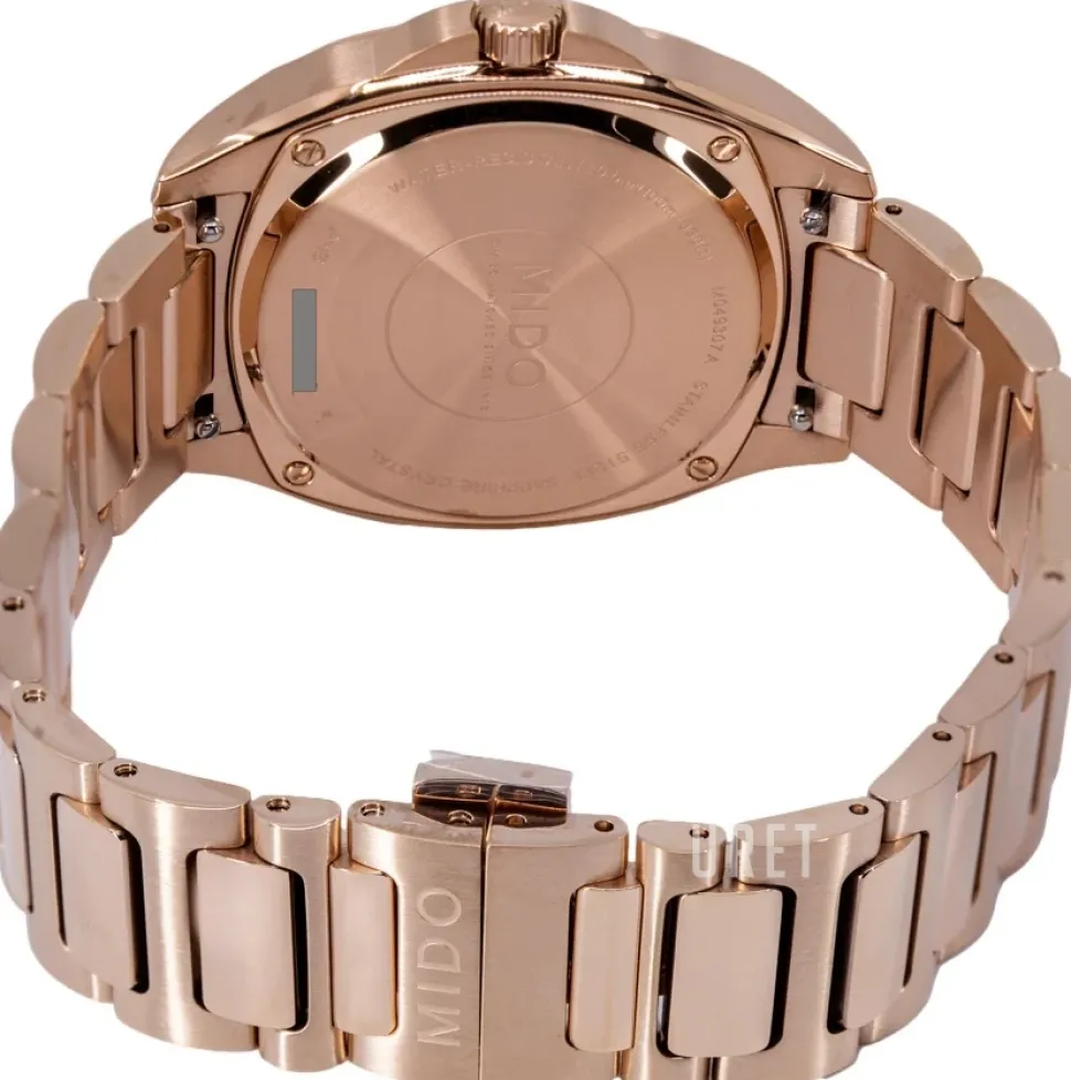 Multifort Brun/Roséguldstonat stål