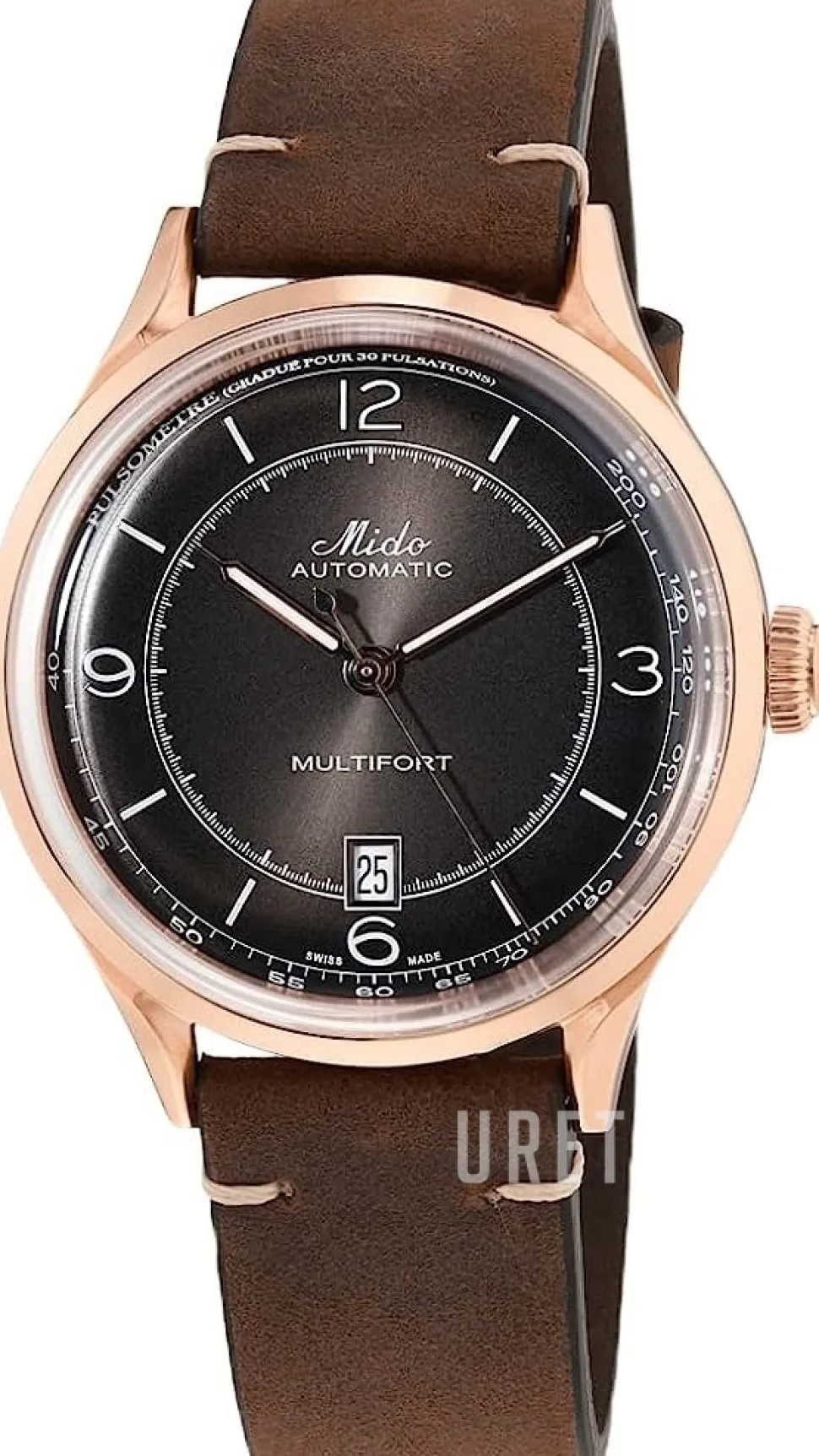 Multifort Grå/Läder Ø40 mm